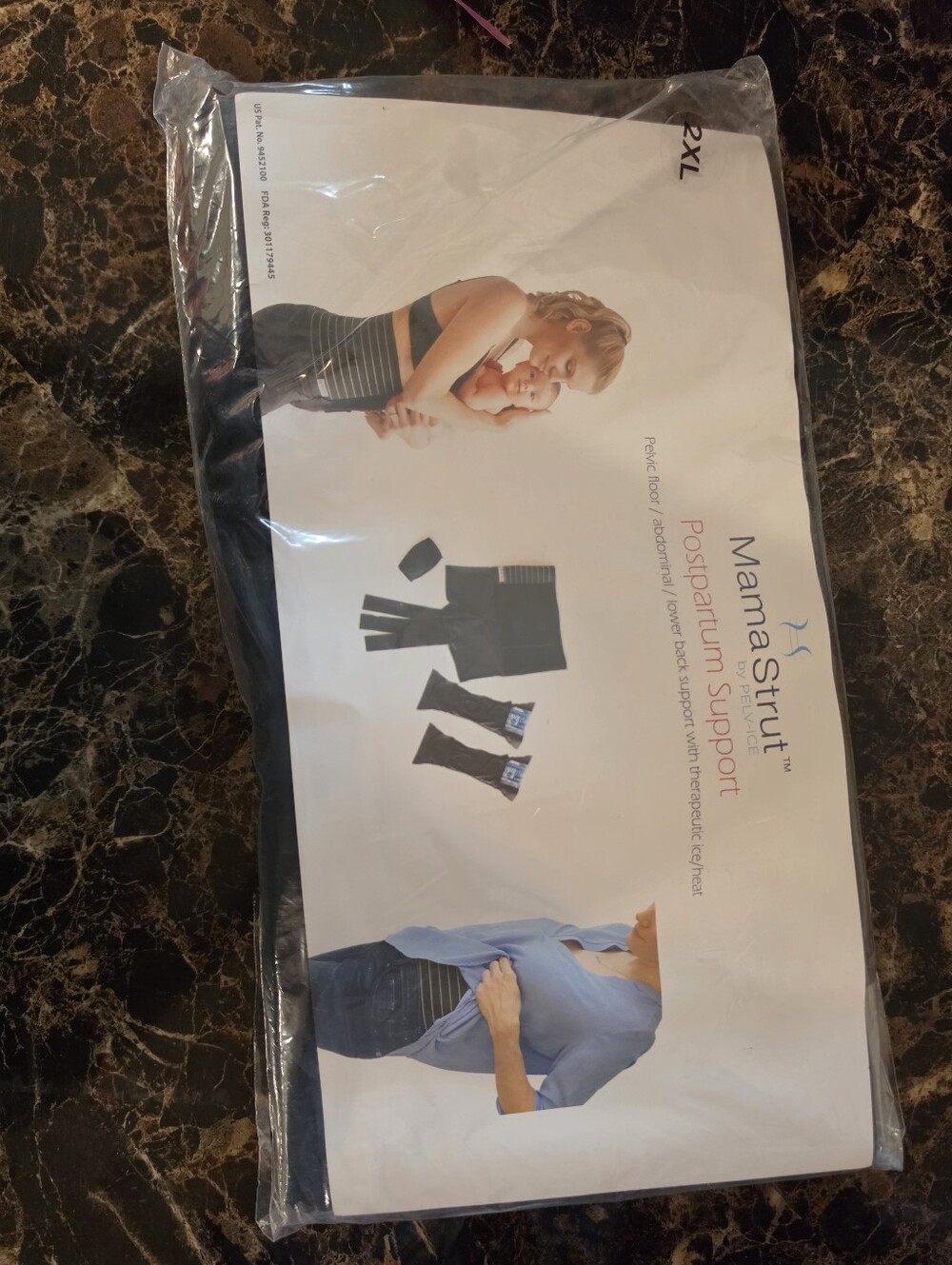 🔥NWT Mama Strut By Pelv-Ice Postpartum Support Wrap (Size: 2XL)